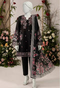 Mela Embroidered Lawn – Embroidered Lawn Shirt, Voile Dupatta & Cotton Trouser Unstitched 3PC