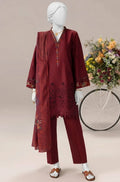 Albicocca Embroidered Lawn – Embroidered Lawn Shirt, Voile Dupatta & Cotton Trouser Unstitched 3PC